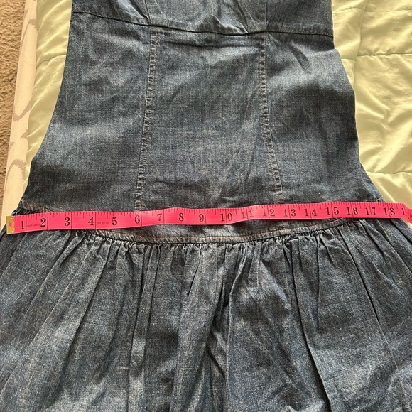 Strapless Denim🤠Dress (Size Medium) - Picture 10 of 10